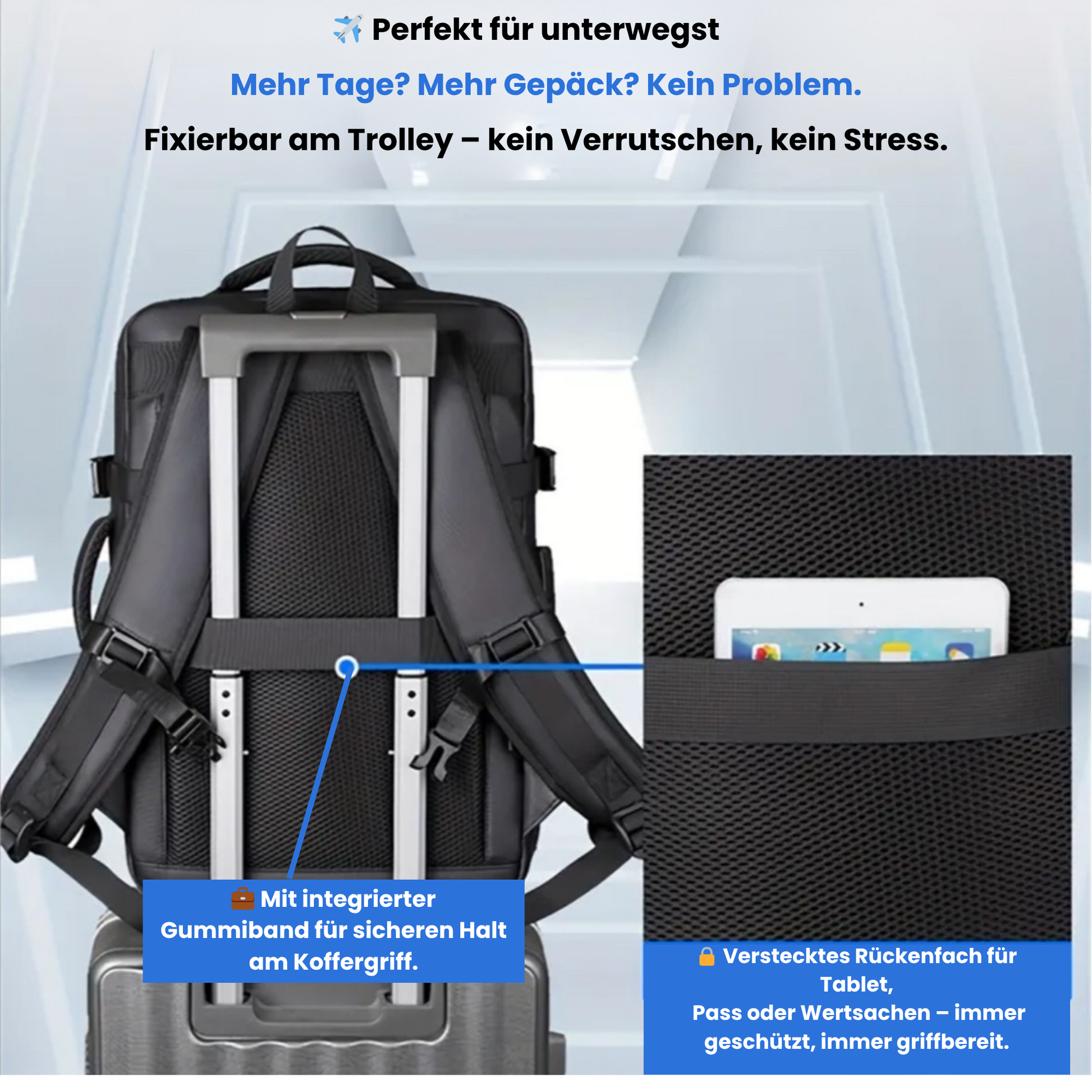 Areovo Vakuum Rucksack